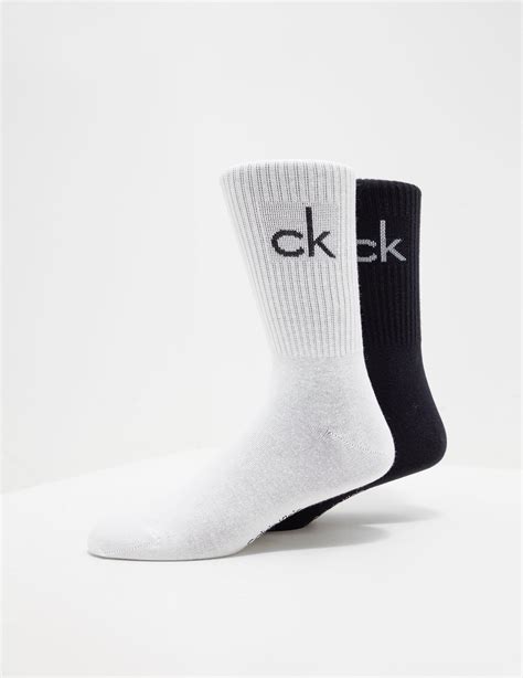 calvin klein men's pure cotton socks and discount
